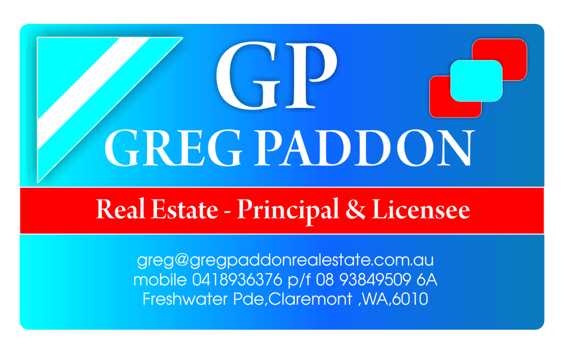 Visitenkarten-Design von jaymak47 für Greg Paddon Real Estate | Design #3987683