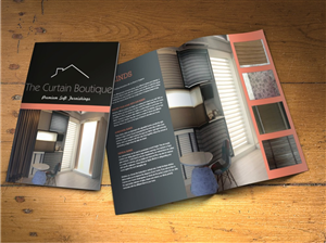 Catalogue Design by hema dhawan for The Curtain Boutique | Design: #4018348