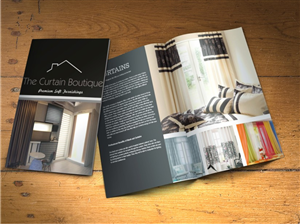 Catalogue Design by hema dhawan for The Curtain Boutique | Design: #4024285