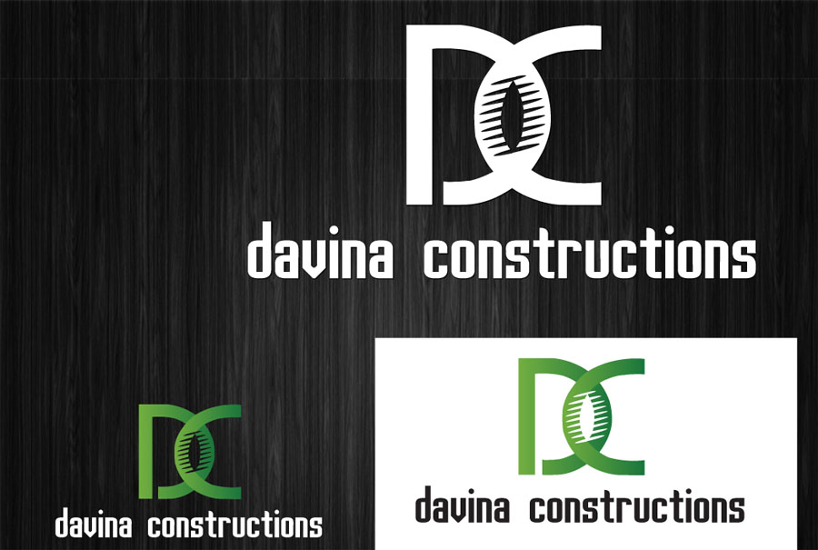 Logo Design by Elkana Letting for Davina constructions  | Design #3994014