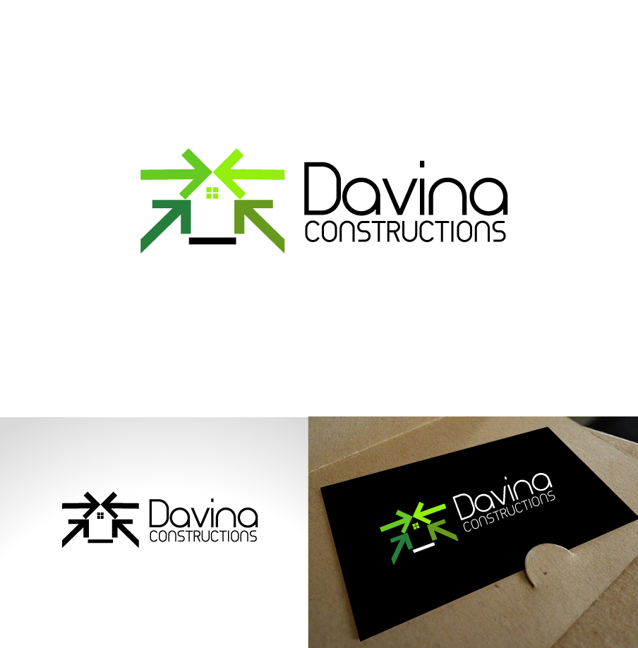 Logo Design by designgreen for Davina constructions  | Design #3995813