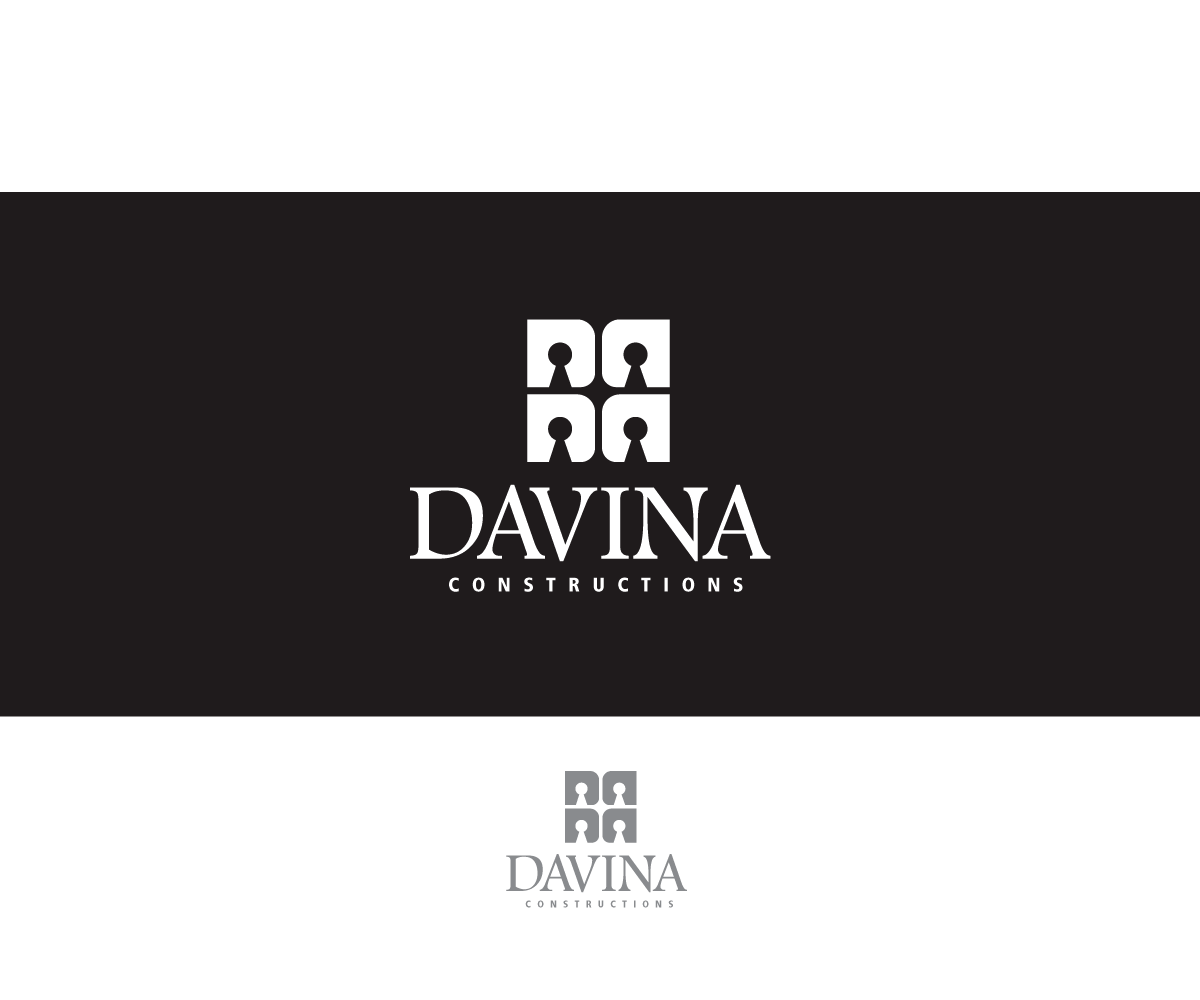 Logo Design by Redneck for Davina constructions  | Design #3990613