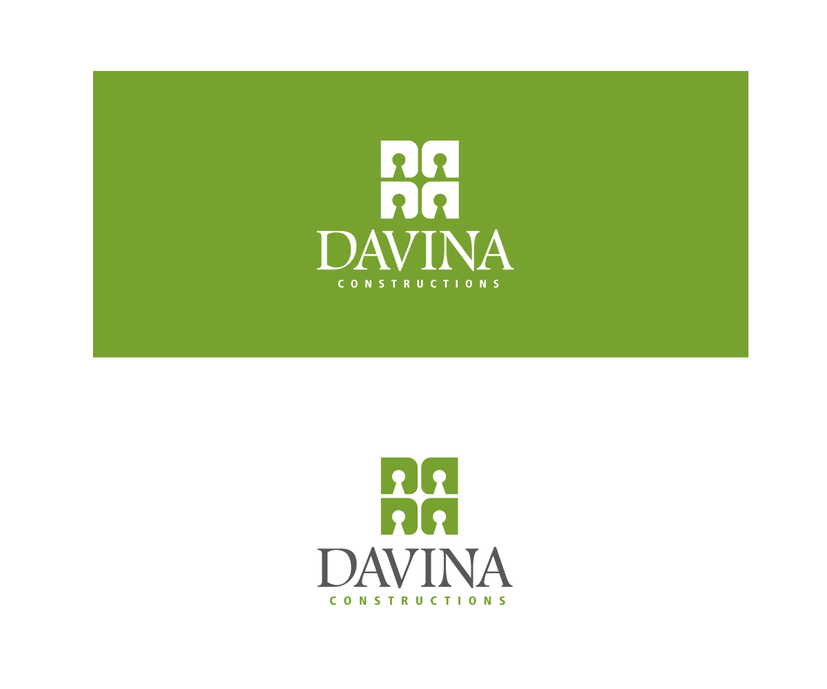 Logo Design by Redneck for Davina constructions  | Design #3990715
