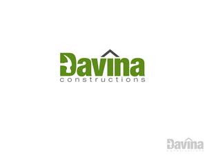 Logo Design by Diniey Zafeerah for Davina constructions  | Design: #3988097