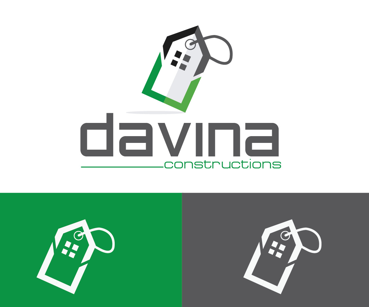 Logo Design by ErrAr for Davina constructions  | Design #3990495