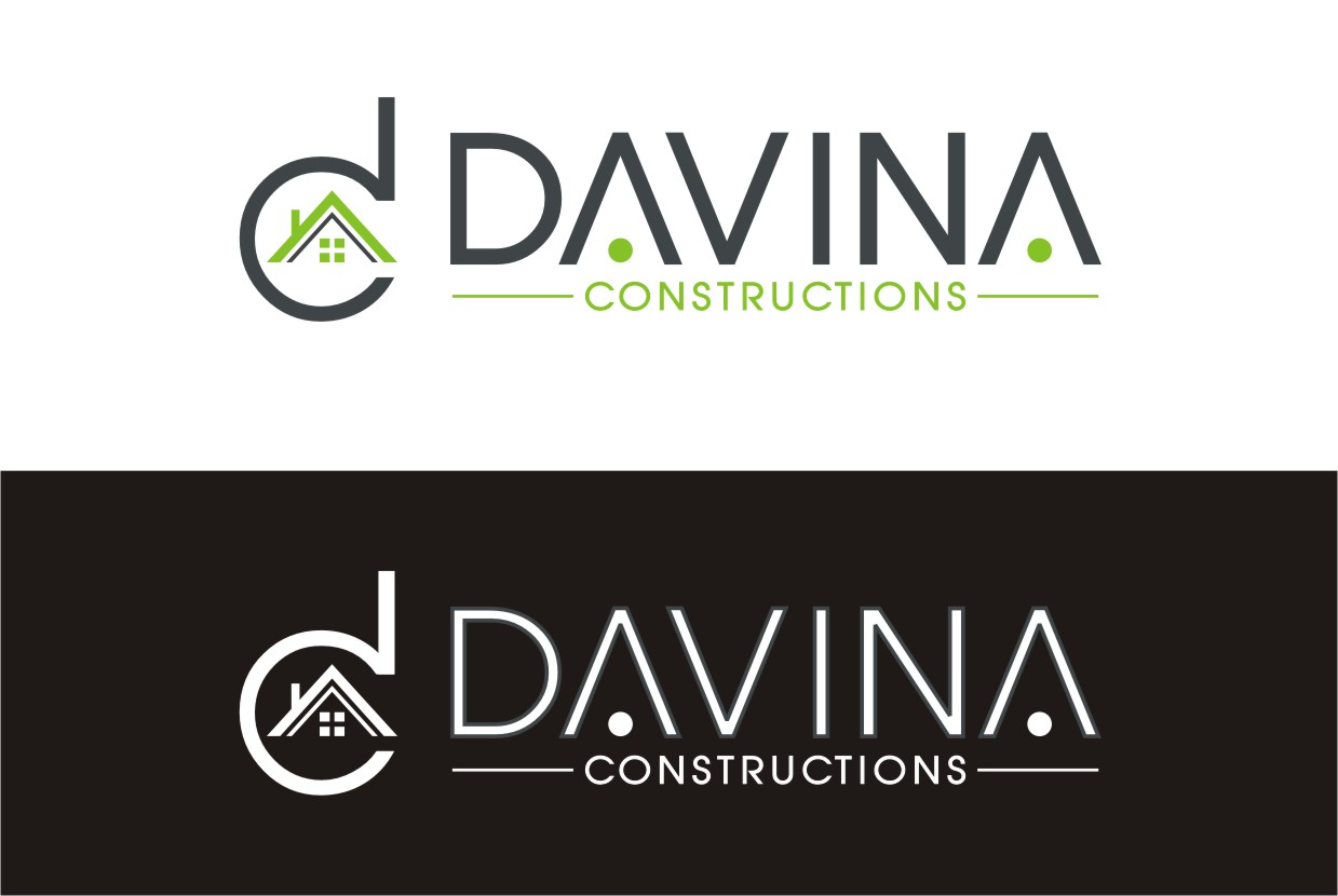Logo Design by lrbalaji for Davina constructions  | Design #3993201