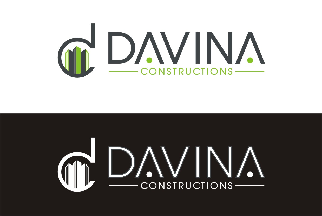 Logo Design by lrbalaji for Davina constructions  | Design #3993227