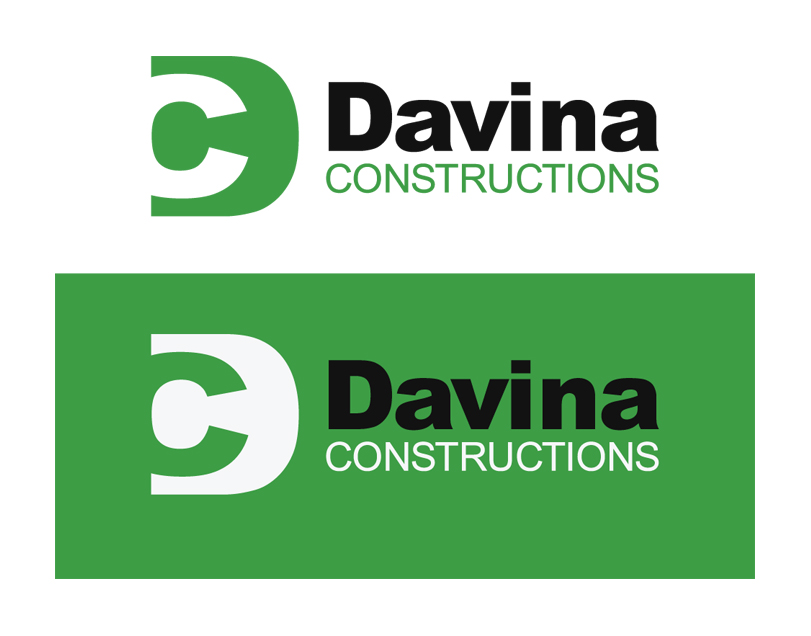 Logo Design by Innerworld Designs ltd. for Davina constructions  | Design #3992302