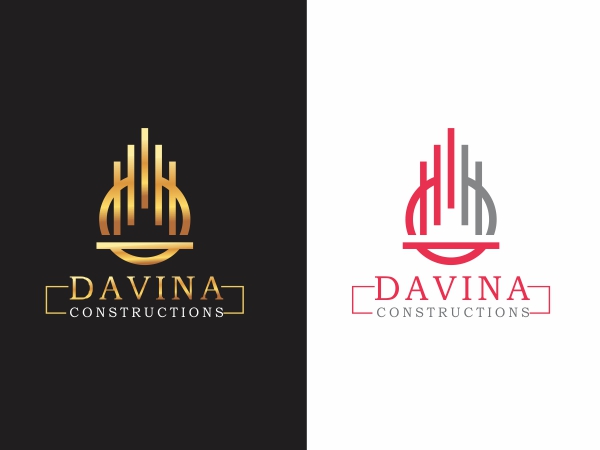 Logo Design by Savitra for Davina constructions  | Design #3992380