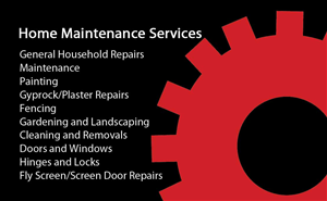 Business Card Design by carol.oh.ls for D&B HOME MAINTENANCE SERVICES | Design: #4009244