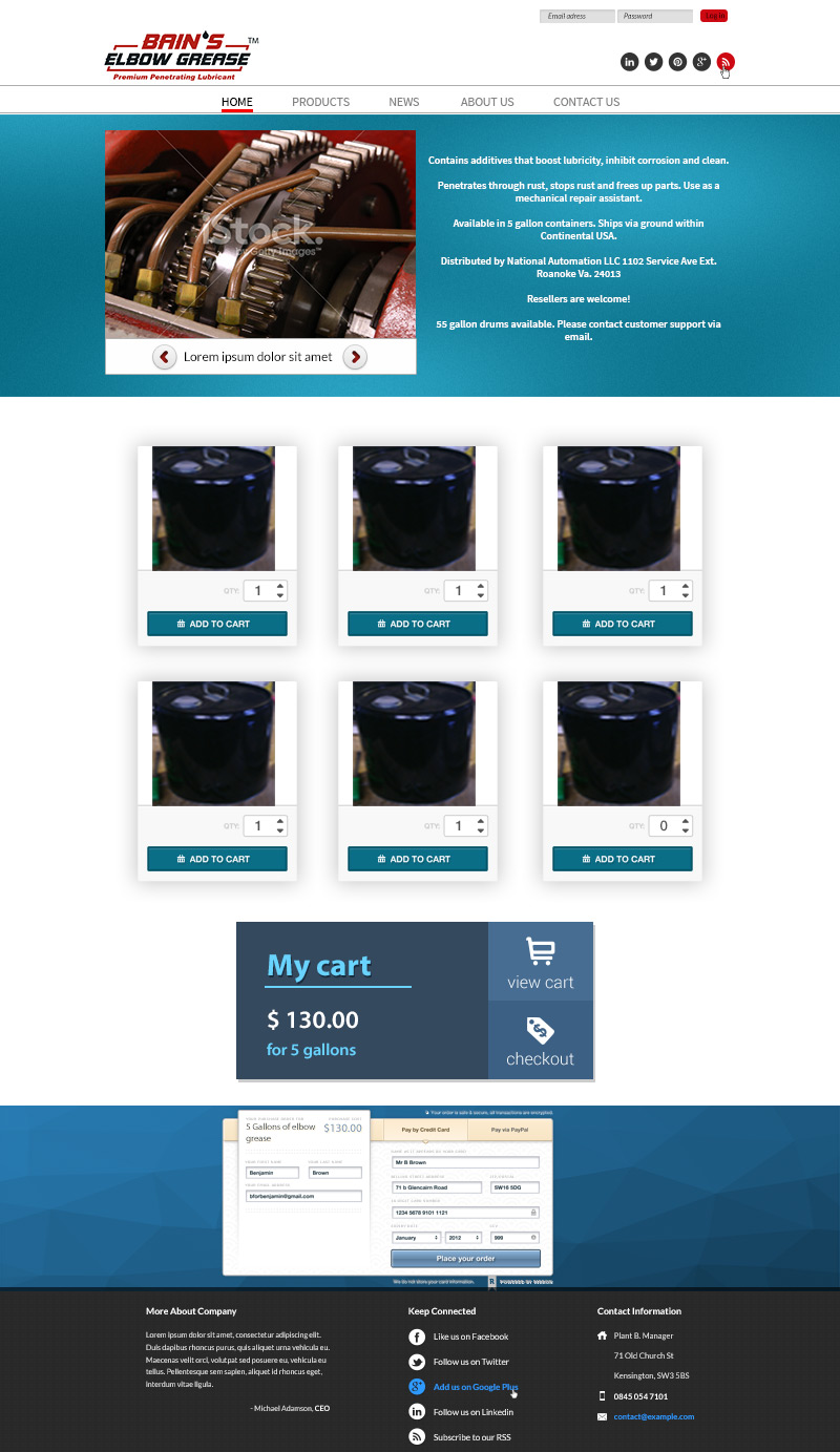 Web Design by CoolDesignz for this project | Design #4001482