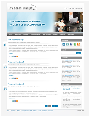 Wordpress Design by Best Design Hub for this project | Design: #1085409