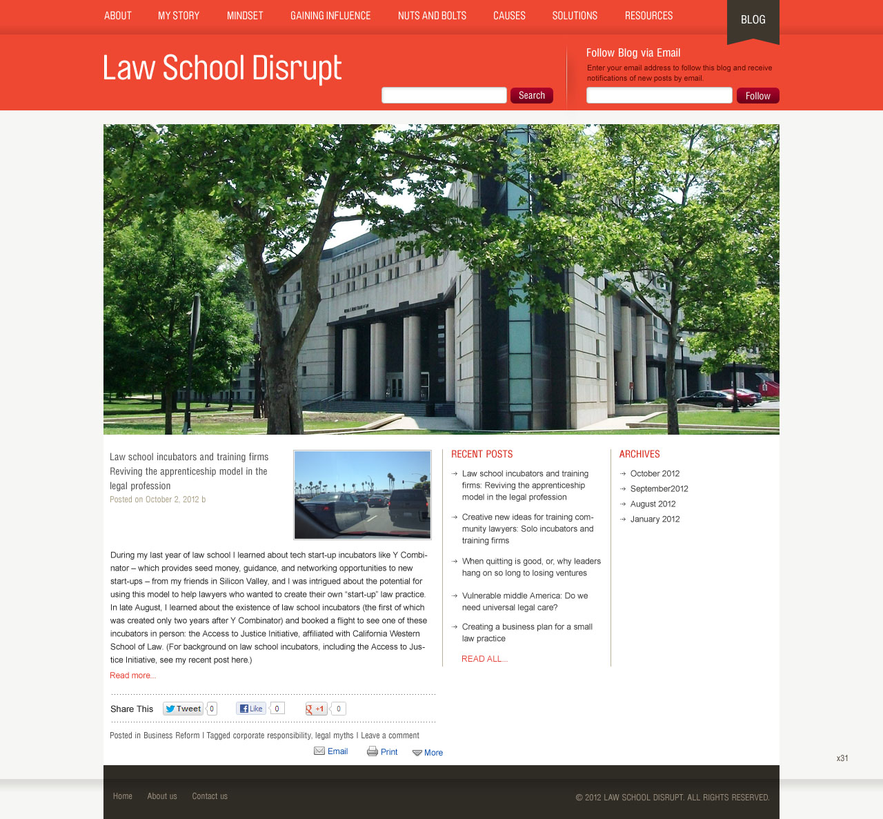 Wordpress Design by pb for this project | Design #1092839