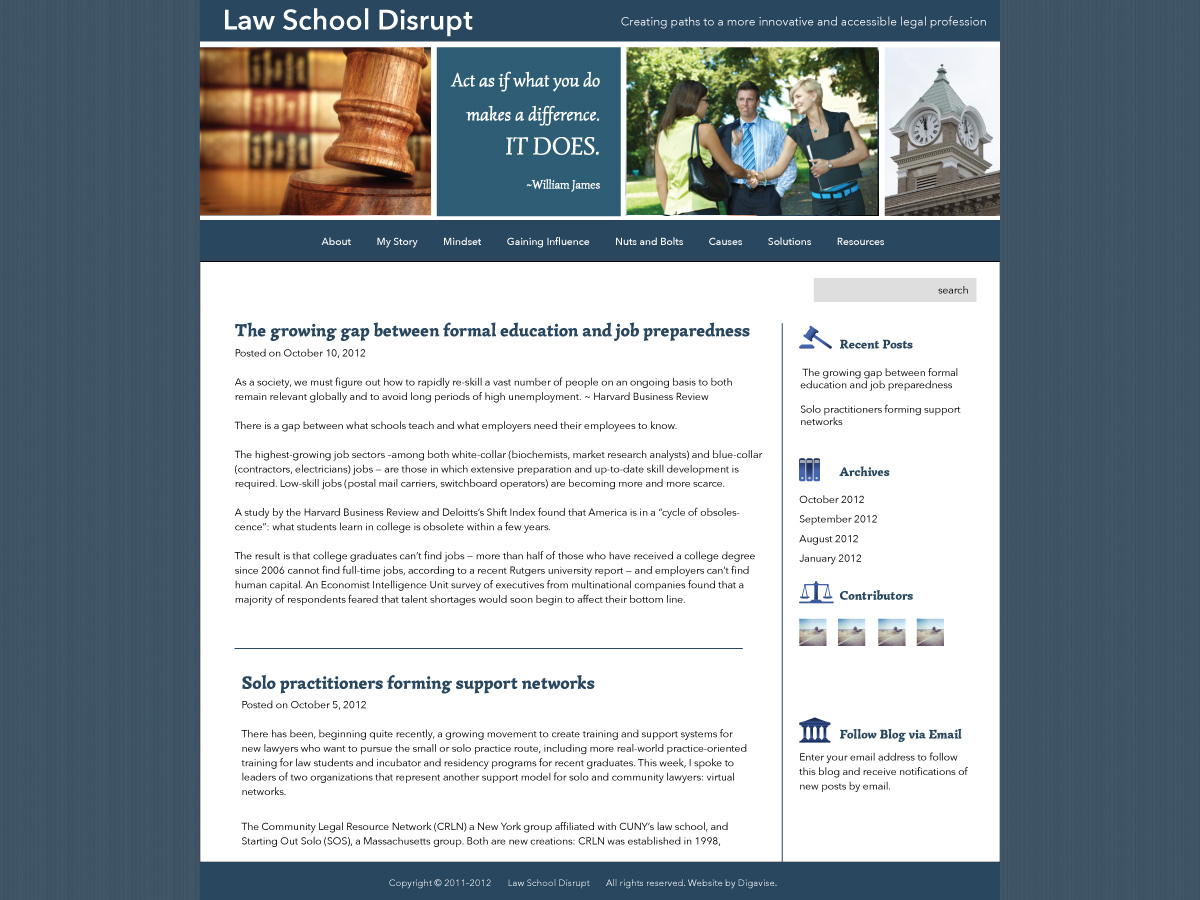 Wordpress Design by Digavise for this project | Design #1117528