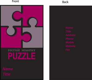 Business Card Design by Purva for this project | Design: #140157