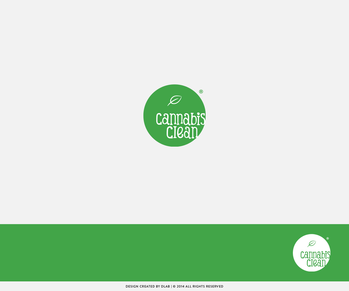 Logo Design by DLab™ for Cannabis Clean | Design #4017775