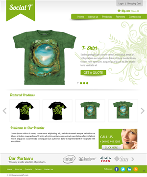 Web Design by pb for this project | Design: #1108899