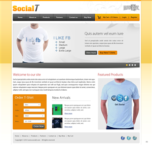 Web Design by pb for this project | Design: #1109898