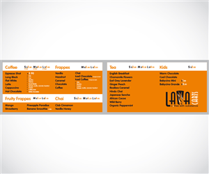 Menu Design by gogena