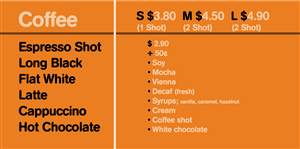 Menu Design by Mary Papakati for this project | Design: #1132427