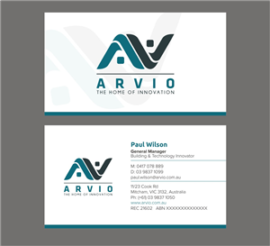Business Card Design by INDIAN_Ashok for this project | Design: #3992694
