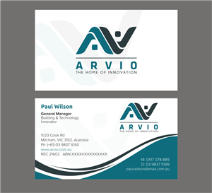 Business Card Design by INDIAN_Ashok for this project | Design: #3992696