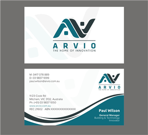 Business Card Design by INDIAN_Ashok for this project | Design: #3992698