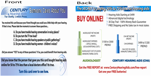 Postcard Design by shytriz for Century Hearing Aids | Design: #4003020