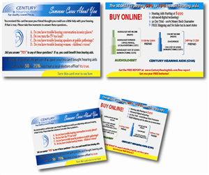 Postcard Design by shytriz for Century Hearing Aids | Design: #4006818