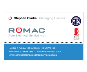 Business Card Design by Belle W for printsales.com.au | Design: #3995448