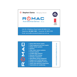 Business Card Design by MustardMike