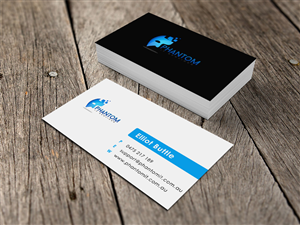 Business Card Design by Eggo May P for Phantom IT Services | Design: #4002125