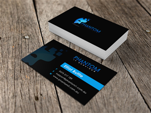 Business Card Design by Eggo May P for Phantom IT Services | Design: #4002138