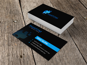 Business Card Design by Eggo May P for Phantom IT Services | Design: #4002143
