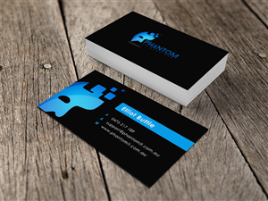Business Card Design by Eggo May P for Phantom IT Services | Design: #4002152