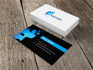 Business Card Design by Eggo May P for Phantom IT Services | Design: #4002169