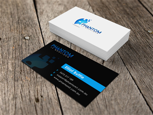 Business Card Design by Eggo May P for Phantom IT Services | Design: #4002172