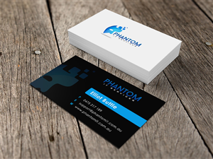 Business Card Design by Eggo May P for Phantom IT Services | Design: #4002177