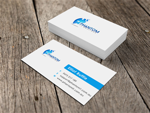 Business Card Design by Eggo May P for Phantom IT Services | Design: #4002185