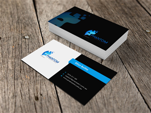 Business Card Design by Eggo May P for Phantom IT Services | Design: #4002196