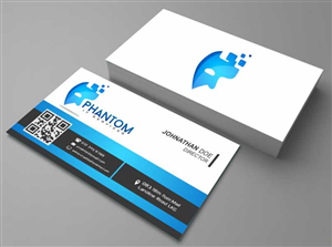 Business Card Design by AwsomeD for Phantom IT Services | Design: #4008865