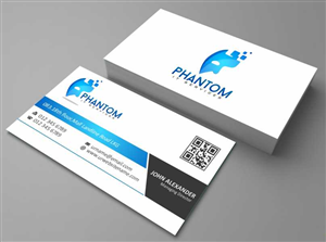 Business Card Design by AwsomeD for Phantom IT Services | Design: #4008867