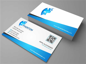 Business Card Design by AwsomeD for Phantom IT Services | Design: #4008869