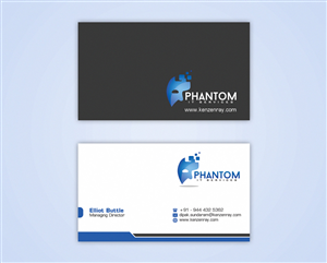 Business Card Design by nuhanenterpriseIT