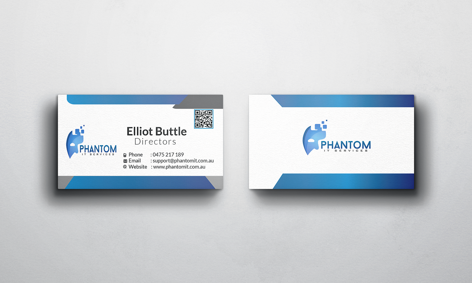 Business Card Design by jahanullah for Phantom IT Services | Design #4006967