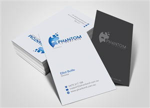 Business Card Design by shaikhdesign for Phantom IT Services | Design: #4025941