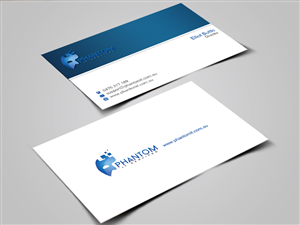 Business Card Design by shaikhdesign for Phantom IT Services | Design: #4026033