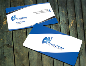 Visitenkarten-Design von shaikhdesign für Phantom IT Services | Design #4026499