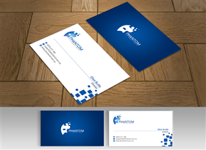 Business Card Design by shaikhdesign for Phantom IT Services | Design: #4026748