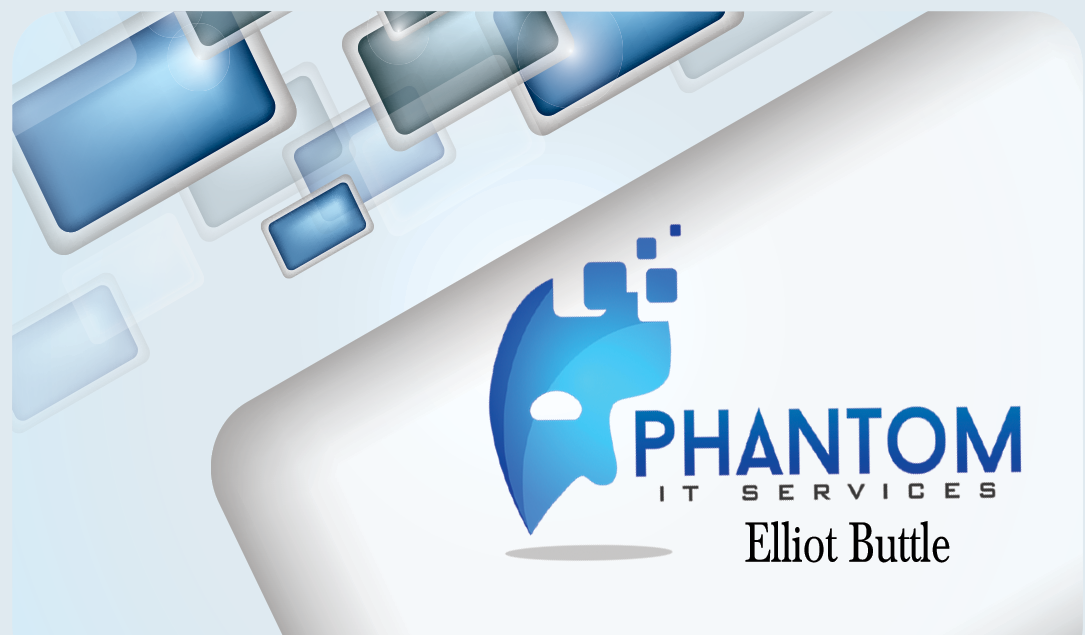 Diseño de Tarjeta de Presentación por mostibm para Phantom IT Services | Diseño #4022358